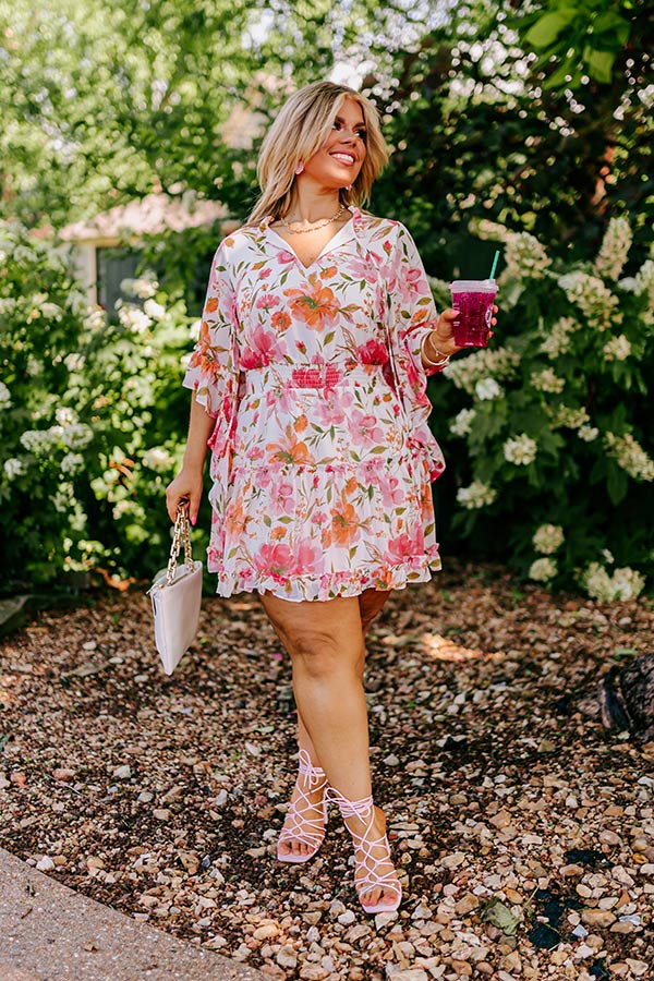 Try Your Luck Dress in Ivory Curves - Image 7