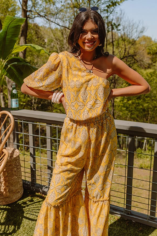 Tuscan Nights One Shoulder Top - Image 5