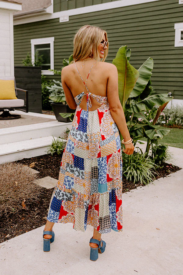 Upswing Colorblock Maxi In Blue - Image 3
