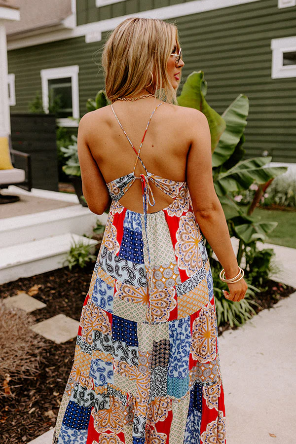 Upswing Colorblock Maxi In Blue - Image 4