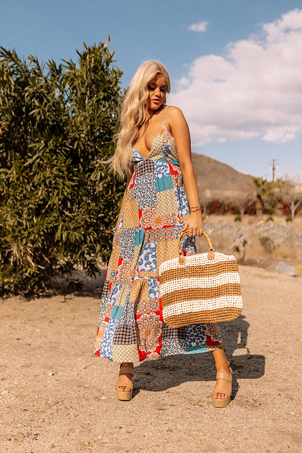 Upswing Colorblock Maxi In Blue - Image 7