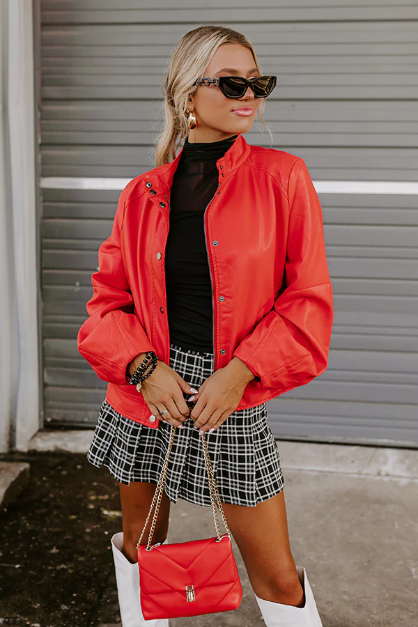 Venture Out Faux Leather Jacket - Image 6