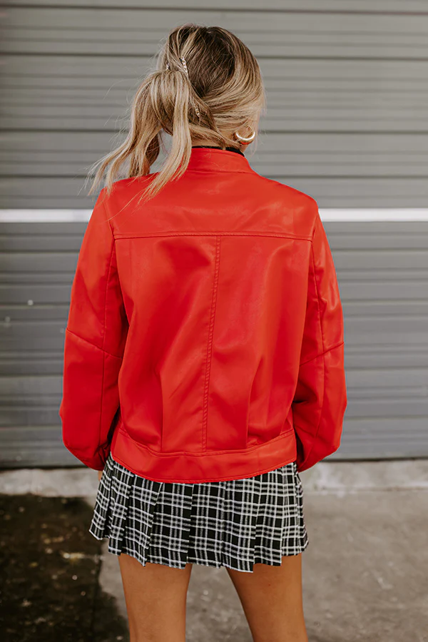 Venture Out Faux Leather Jacket - Image 7