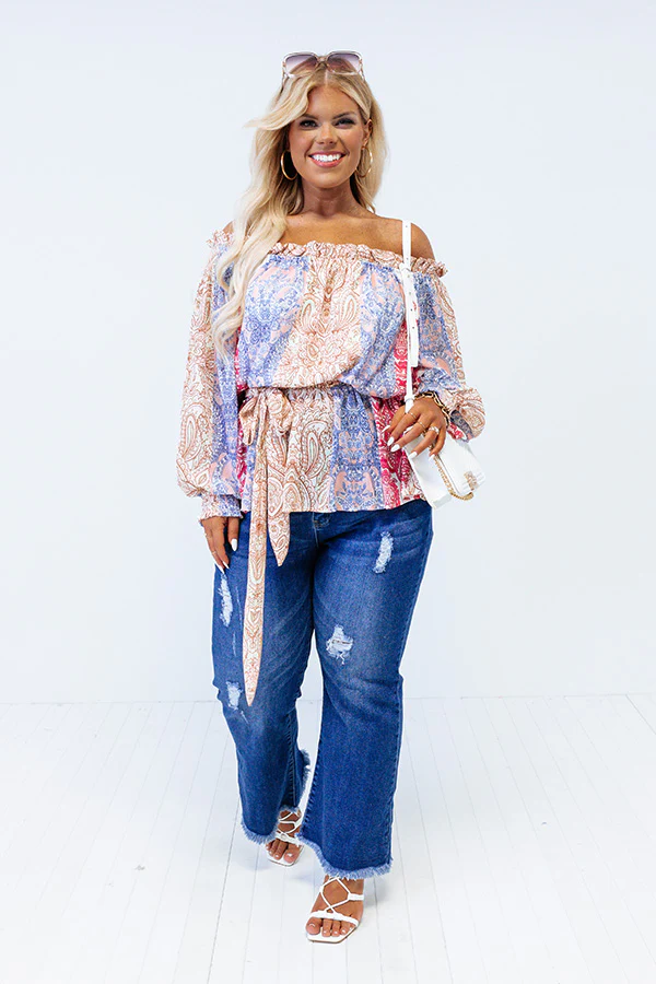 Vintage Bungalow Paisley Top Curves - Image 4