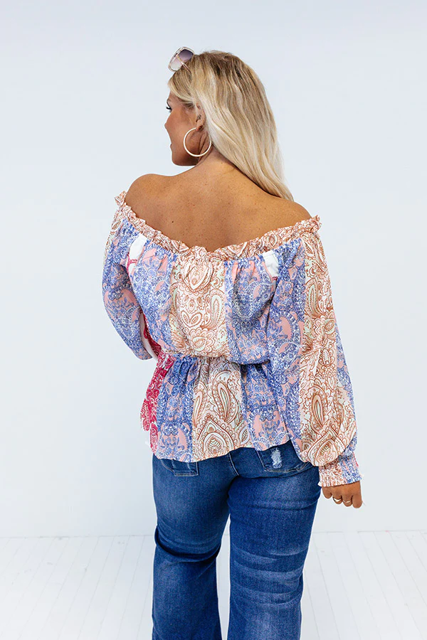 Vintage Bungalow Paisley Top Curves - Image 5