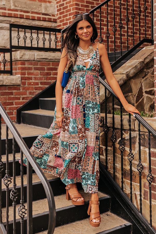 20-72 Weekends By The Coast Maxi in Aqua - Image 6