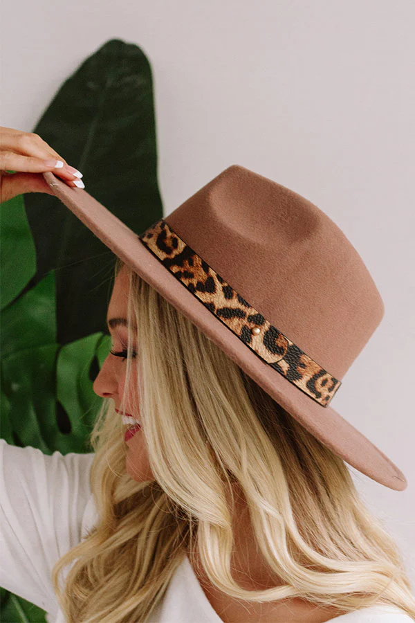 What's The Scoop Felt Hat In Hazelnut - Image 4