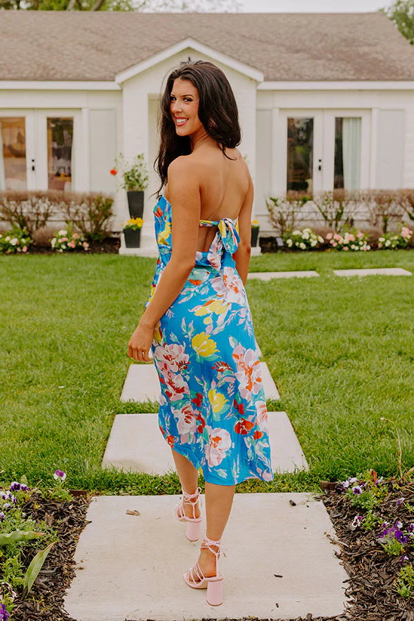 20-75 Whimsy And Wishes Floral Midi - Image 9