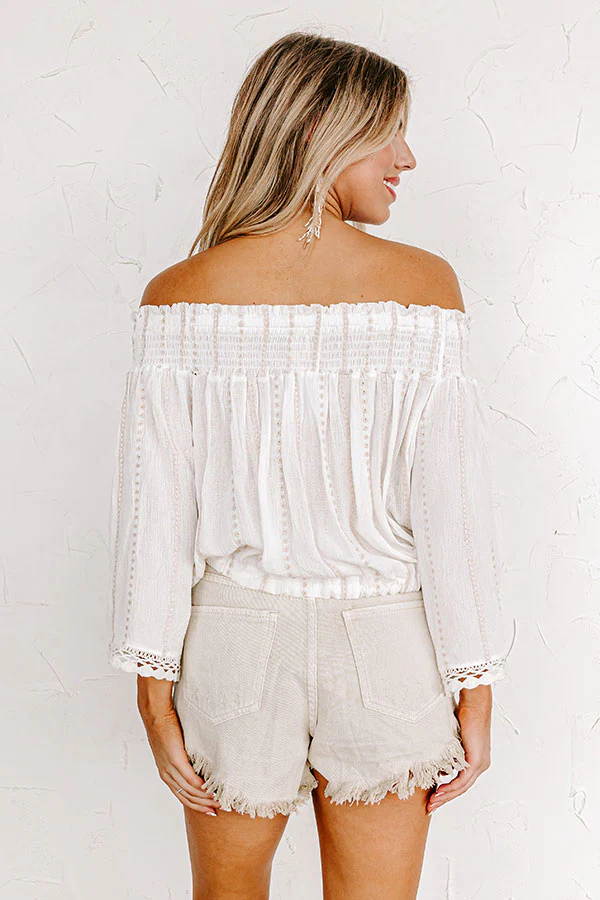 20-76 Witty Remark Embroidered Top - Image 3